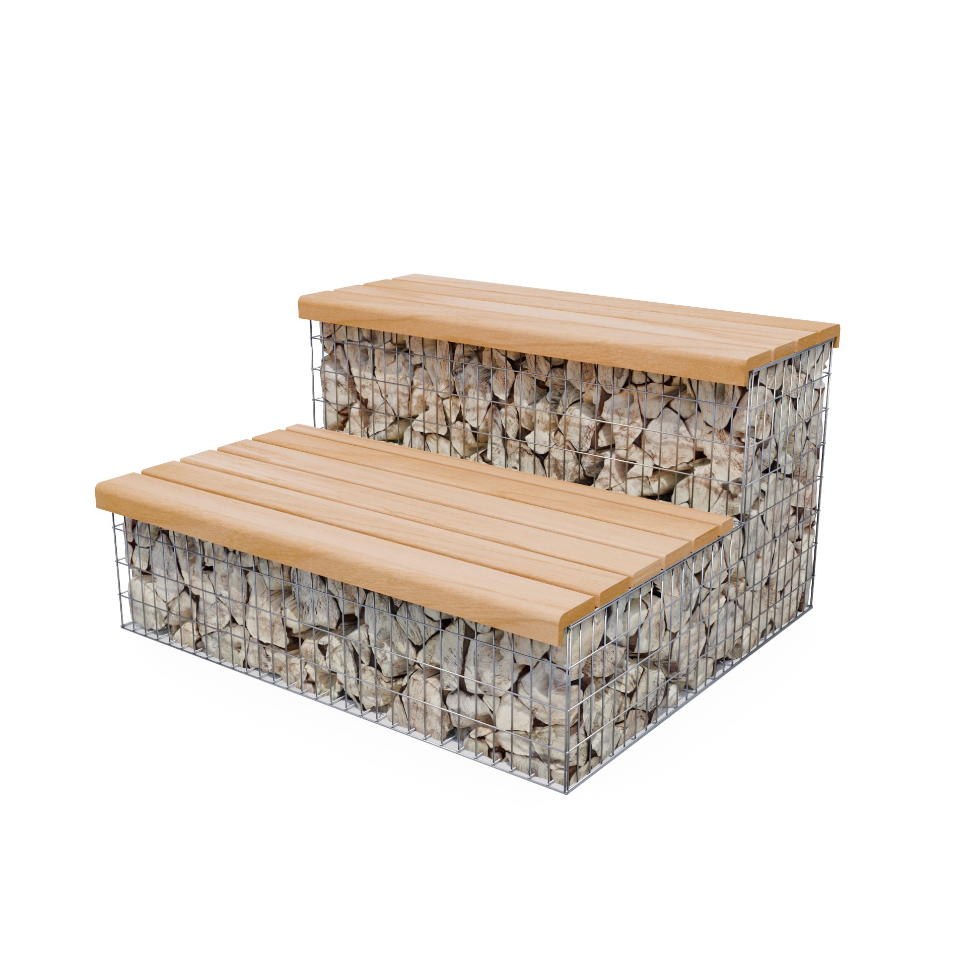 Gradin Modulable Gradins modulables en gabions pour espaces sportifs et loisirs